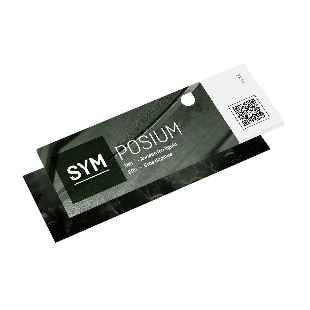 1000 Entradas, A6 medio | 170 g/m² papel cuché