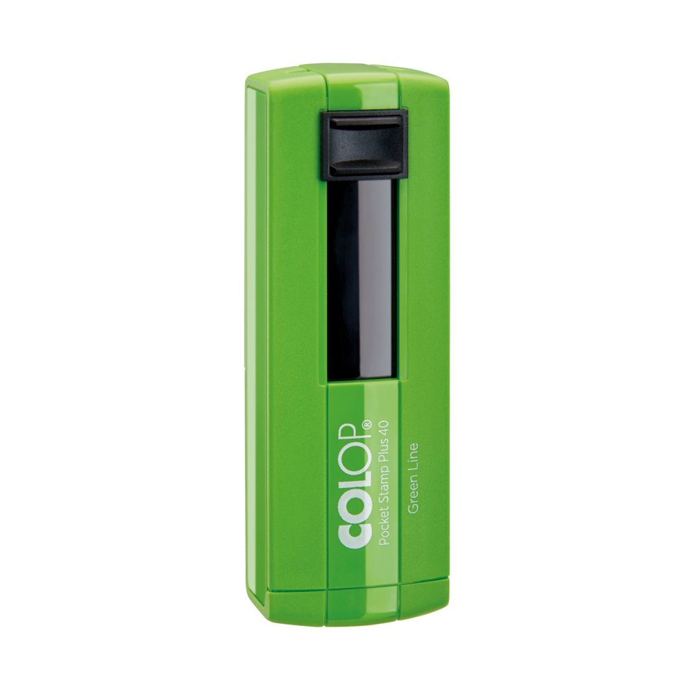 Colop Pocket Stamp Plus 40 Green Line, 5.9 x 2.3 cm en Onlineprinters