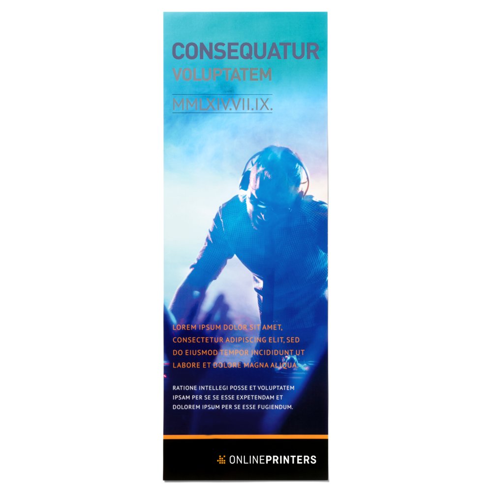 100 Carteles A1 medio | Crear online el diseño | 130 g/m² papel cuché