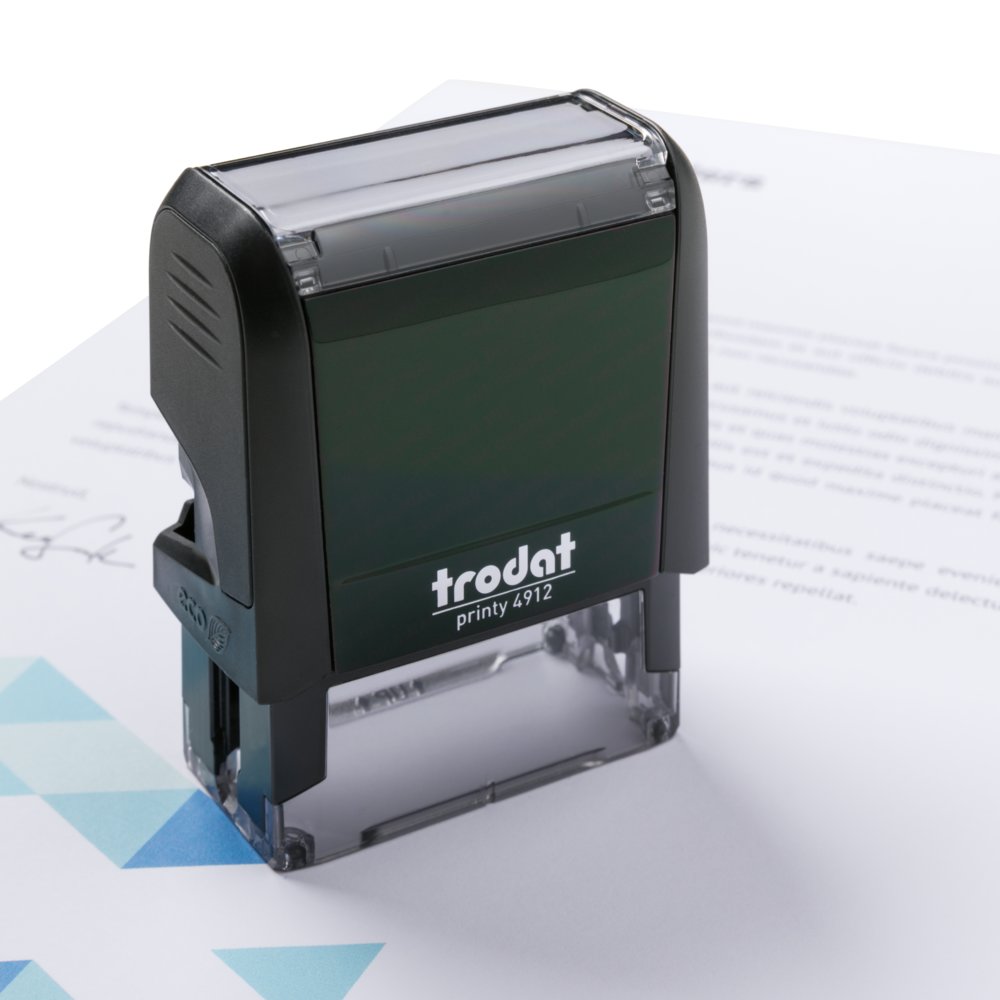Sello automático Trodat Printy 4,6 x 1,7 cm | Crear online el diseño