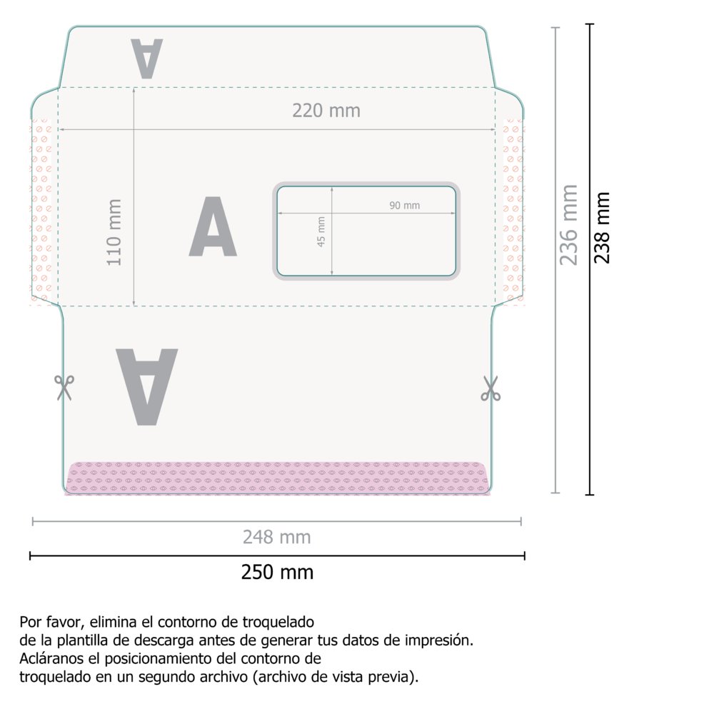 Sobres Kuvertwelt DIN C6 (220 X 110 Mm) - Adhesivo Spain