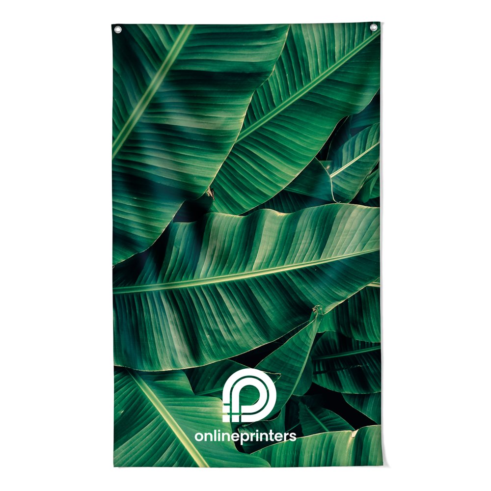 Bandera con 2 ojales, 150 x 90 cm | 110 g/m² tejido para banderas