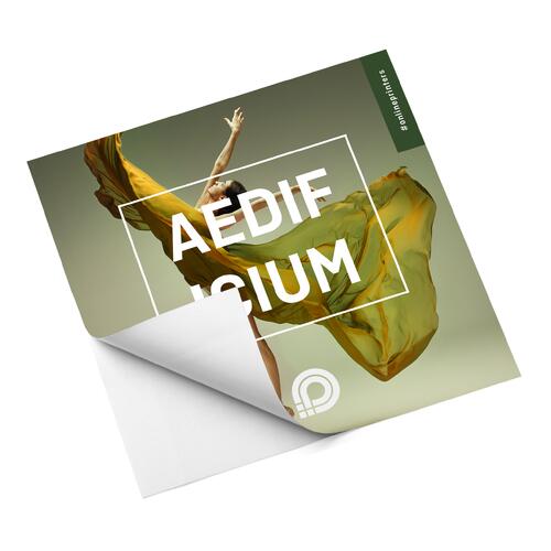 Statischer Aufkleber ohne Klebstoff.