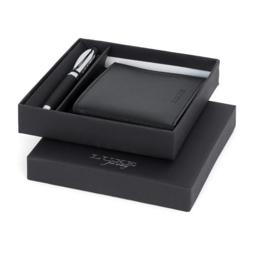 Set de regalo de bolígrafo y cartera "Baritone" 1