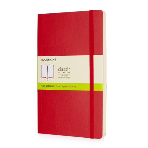 Libreta de tapa blanda L lisa "Classic" 1