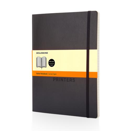 Libreta de tapa blanda XL rayada "Classic" 1