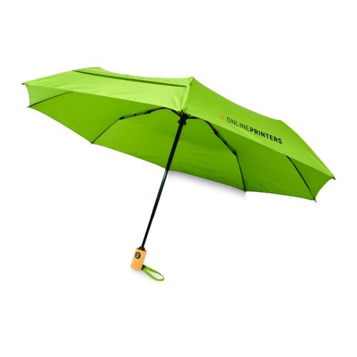 Paraguas plegable de material reciclado con apertura y cierr 3