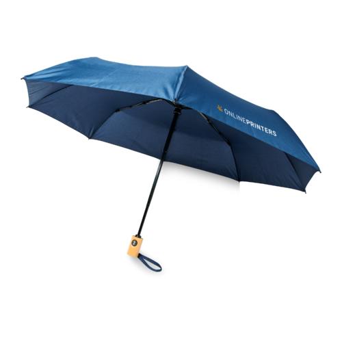 Paraguas plegable de material reciclado con apertura y cierr 1