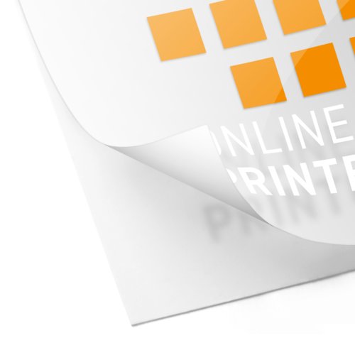 Adhesivos transparentes con impresión color blanco 2