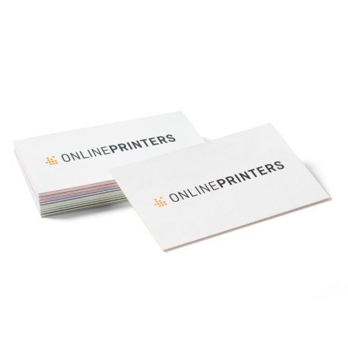 Tarjetas de visita Multiloft, 8,5 x 5,5 cm, impresión a dos caras 1