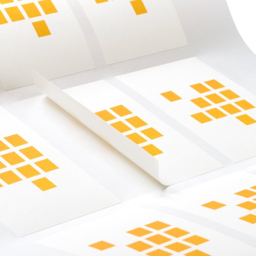 Etiquetas adhesivas, Especificación libre del formato 6