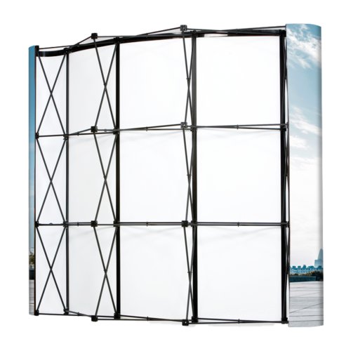 Pop-up Display, incluye impresión, curvo, 403,6 x 224 cm 2