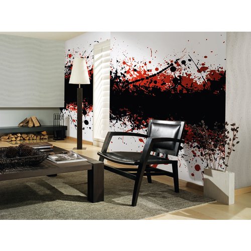 Papel pintado fotogrfico para uso interior.