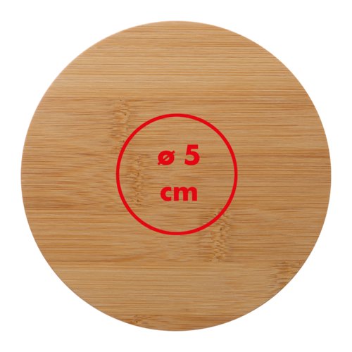 Tazn de madera clara con tapa para sopas.