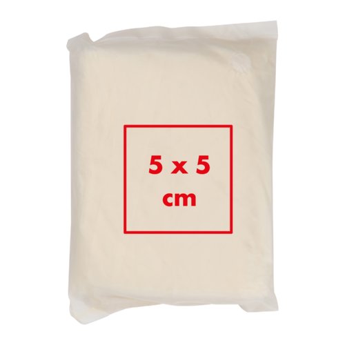Poncho de lluvia compostable.