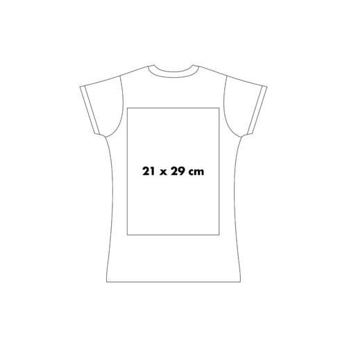 Camiseta de algodn con mangas cortas y cuello redondo.