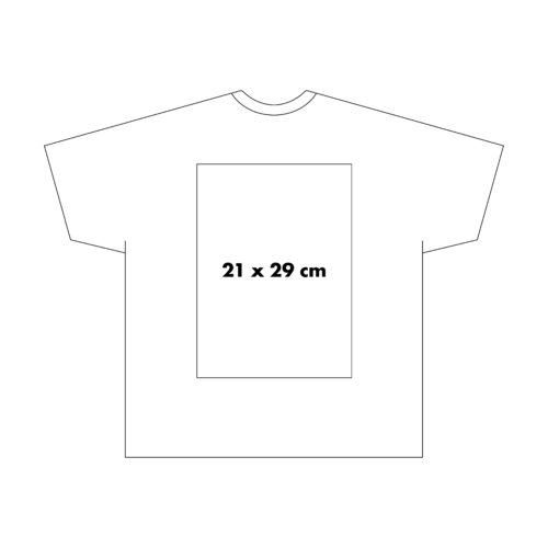Camisetas de algodn con mangas cortas y cuello redondo.
