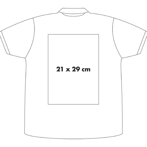 Polo de piqu de algodn con tapeta de botones corta.