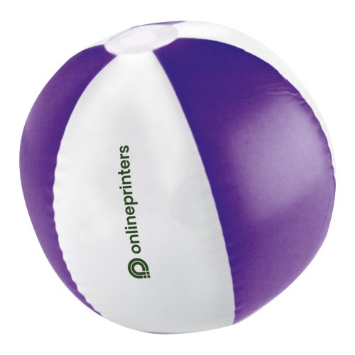 Pelota de playa violeta