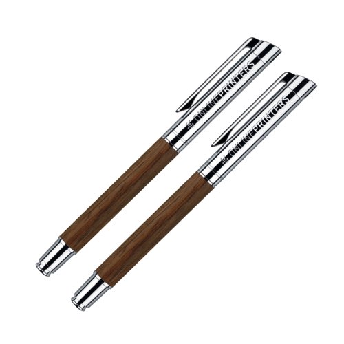 Set de bolígrafo y estilográfica con estuche senator® Tizio Line 1