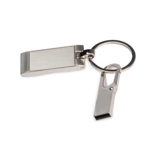 Memoria USB en metal con mosquetón Ragusa 2