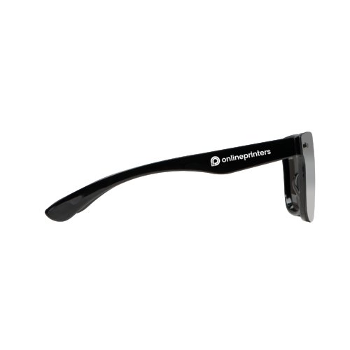Gafas de sol negras de plstico.
