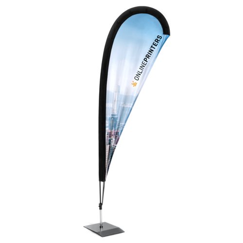 Bandera gota, incluida impresión, 50 x 196 cm 2