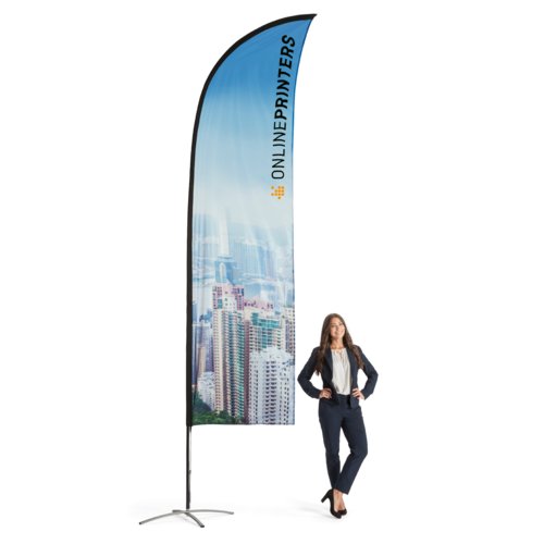 Sistema Wingflag, impresión incl., 90 x 454 cm 1