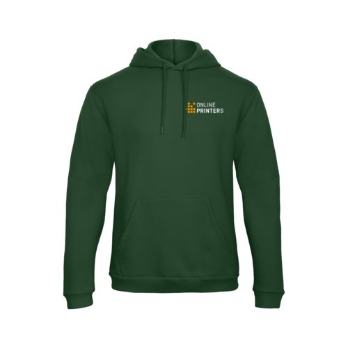 Sudadera con capucha de tela con bolsillo tipo canguro y cordn.