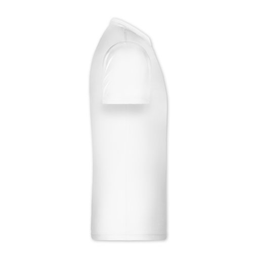 Camiseta blanca de algodn para nios con mangas cortas.
