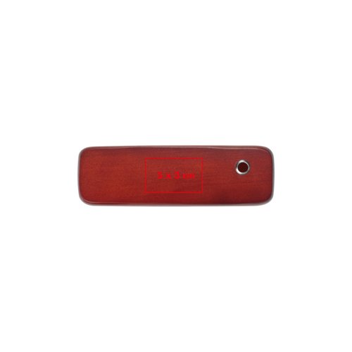Juego de escritura de madera con bolgrafo y estuche.