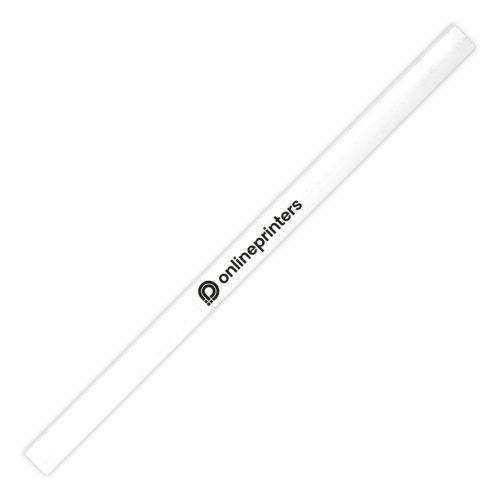 Lpiz de carpintero blanco de madera, patrn.