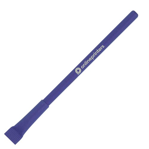 Bolgrafo azul sin tinta con diseo.