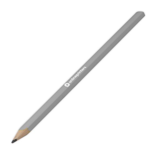 Lpiz de carpintero de madera gris.