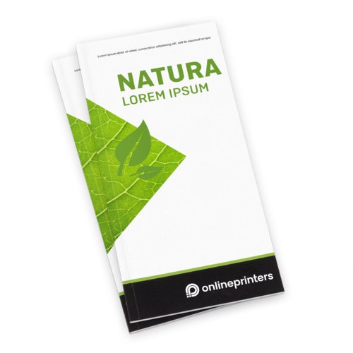Catálogos encolados en papeles ecológicos/naturales, formato vertical, A6 2
