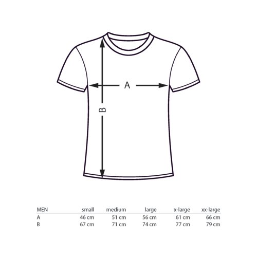 Camiseta de algodn suave con cuello redondo y mangas cortas.