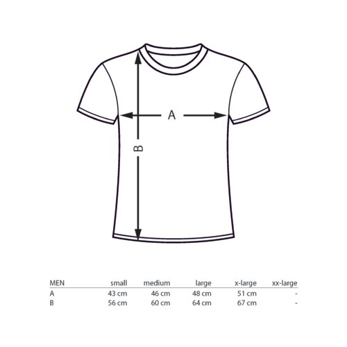 Camiseta de algodn con mangas cortas y cuello redondo.