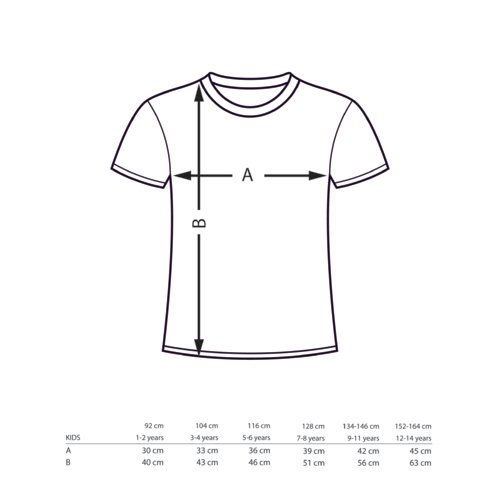 Camisetas de algodn de manga corta con cuello redondo.