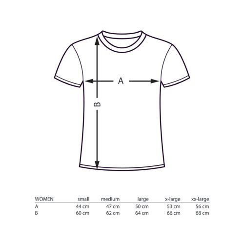 Camiseta de algodn con mangas cortas y cuello redondo.