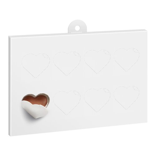 Corazoncitos de chocolate para regalo Gubor 4