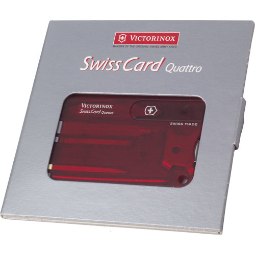 Multiherramienta Victorinox SwissCard Quatro de nailon 5