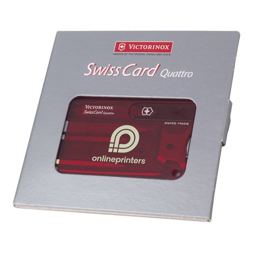 Multiherramienta Victorinox SwissCard Quatro de nailon 5