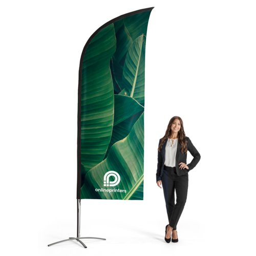 Sistema Wingflag, impresión incl., 84 x 305 cm 1