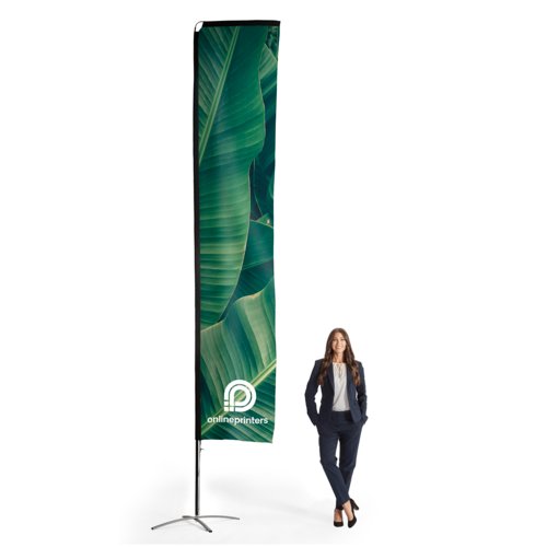 Bandera Squareflag, incluida impresión, 89 x 448 cm 1