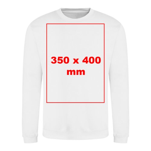 Sudadera unisex de tela con mangas largas.