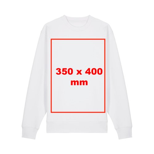 Sudadera unisex de tela con mangas largas.