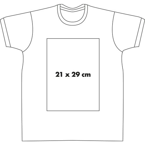 Camiseta blanca de algodn para hombre con mangas cortas y cuello redondo.