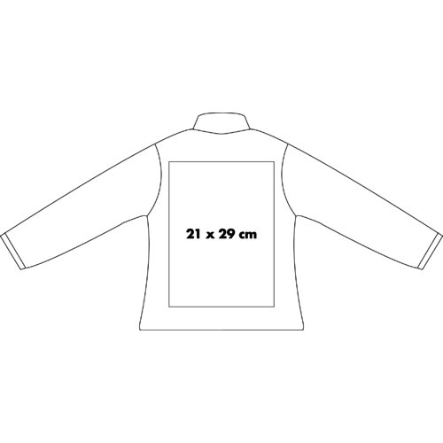 Chaqueta de chndal de algodn para mujer con cremallera completa.