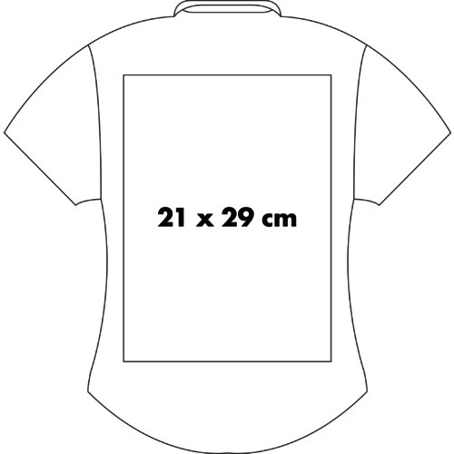 Blusa de popelina clara de manga corta para mujer.