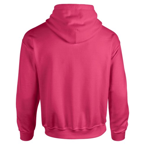 Sudadera con capucha rosa de mezcla de algodn para hombre con capucha.